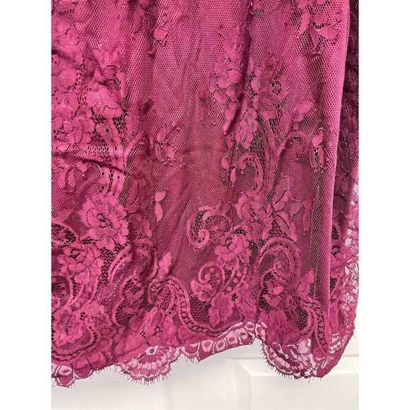 Torrid Burgundy Lace Cold Shoulder Trapeze Midi Dress sz 3X NWT - Picture 8 of 10
